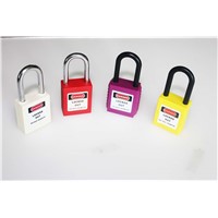 Colorful Padlocks with PA Body &amp; 38mm Steel / Nylon Shackle