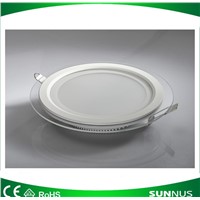 Round Glass Ceiling Light 18W Recessed Down Lighting