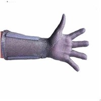 Metal Mesh Butcher Glove with Cuff