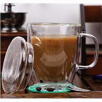 Double Walled Thermal Coffee Glass Shot Tumbler Espresso Cup Glasses