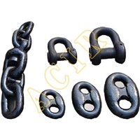 AM2 AM3 Stud Link Anchor Chain Dia. 12.5mm to 100mm
