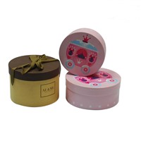 OEM Printing Paper Gift Boxes Tube Box Round Shape Boxes