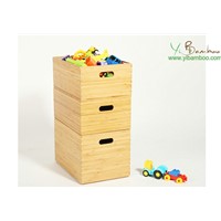 Bamboo Wooden Toy Box