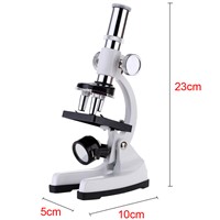 1200x Compound Student Edu Science Microscope as Kit for Kids &amp;amp; Chilidrens