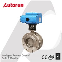 TRIPLE OFFSET ELECTRIC FLANGED BUTTERFLY VALVE