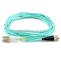 Fiber Optic Patch Cord Cable LC-ST Multimode OM3 Duplex