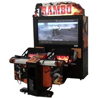 Rambo Gun Shooting Game Machine Amusement Arcade Machine Equipment
