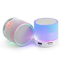 Portable Mini Coloful LED Bluetooth Speaker with Light Pulse for Mobile & Computer Speaker with FM Radio