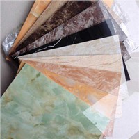 PVC UV Marble Solid Panel Wall Cladding Sheet