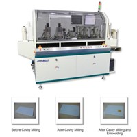 Smart Card Combined Automatic Milling &amp;amp; Embedding Machine