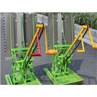 Two Row Hand Cranked Manual Rice Transplanter