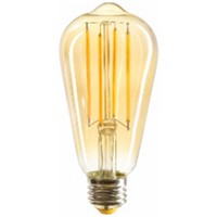 LED St64 4w Filament Bulb Interior Decoration EU Classical Royal Retro Crystal Lamp House Hotel Light