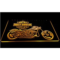 LS609-y Motor Cycles Neon Light Sign