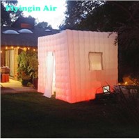 2.2m LED Inflatable Cube Photo Booth with Logo for Party &amp;amp; Advertisement