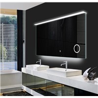 Modern Vanity IP44 Rated LED Lighted Hotel Bathroom Mirror Hot Sale