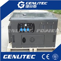 8kw/10kva Air Cooled 2 Cylinder Diesel Generator Portable