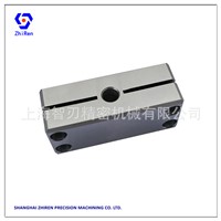 Customized Locking Block Hard Oxidation Aluminum Alloy 6061 Packaging Machinery Precision Parts