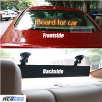 NEW PRODUCT Ultrathin P5.0 Amber Color Car Use LED Message Sign