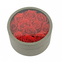 Custom Printed Round Gift Boxes Cylinder Box Small Round Cardboard Boxes with Lids Wholesale