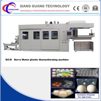 Food Container Theromoforming Machine, Automatic Within Cutting &amp;amp; Stacking Device