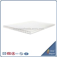 100% Bayer Material Twin Wall PC Hollow Sheet