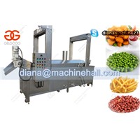 Continuous Peanut Fryer Machine|Pork Rinds Frying Machine for Sale