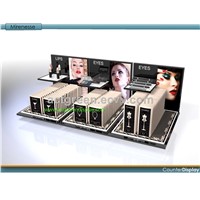 Cosmetics POP Acrylic Store Display Stand Make up Retail Plexiglass Testerstand POS Acrylic Counter Top Display AGD-056
