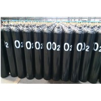 ISO9809-3 40L 6m3 Oxygen Gas Cylinder