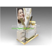 Cosmetic Skincare Beauty POP Display Acrylic Display Stand Retail Counter Top