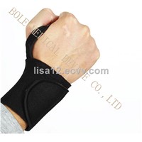 Durable Thumb Loop Design Fitness Neoprene Fabric Brace Wrist Wraps for Weight Lifting Workouts Wrist Brace