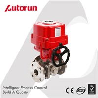 3-WAY EX ELECTRIC FLANGED BALL VALVE