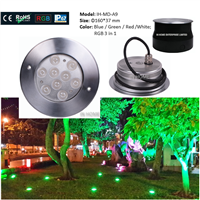 CE &amp;amp; ROHS Die-Casting Aluminum IP67 Outdoor Garden Inground Lights Waterproof LED Underground Light