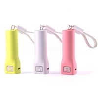 Cheapest Portable 2600mAh Rechargeable Mobile Power Bank Charger