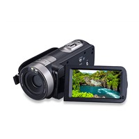 Portable1080p HD Video Camera 301STR with Touch Screen &amp;amp; IR Night Vision