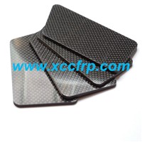 High Quality 3K Twill Matte Size 400*500mm Prepreg Carbon Fiber Plate 8mm