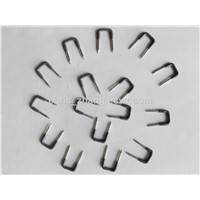 Insulating Plastic Coated U - Typ Shaped Nail, Special Type Nails