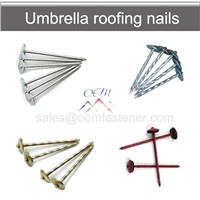 Umbrella Roofing Nails with Washers