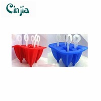 Summer Kitchenware Silicone Ice Cream Mould for XJT5