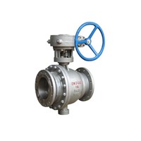2PC Casting Steel Flanged Ends Floating Type Ball Valve