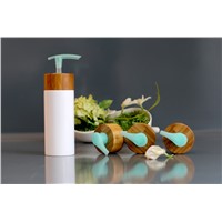 Bamboo Emulsion Lotion Bottle with Wooden Cap