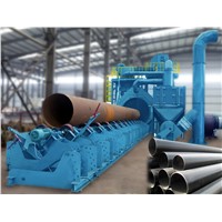 Steel Pipe Rust Removal Machine