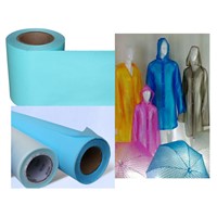 PE Film Eco-Friendly Material for Disposable Raincoat/Poncho