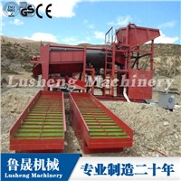 100tph Mobile Gold Washing Plant for Gold Mining