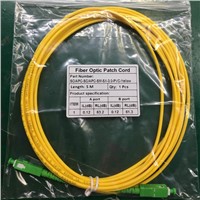 Fiber Optic Patch Cord Cable Jumper Single Mode APC
