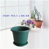 Best Quality Plastic Flower Pot Series of Different Size Round Flower Pot