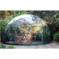 Special Waterproof Fabric Cover Gazebo Dome Tent with Clear Roof