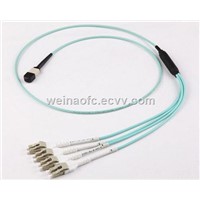 Patch Cord MPO-LC Multimode Om3 50/125 10G 8 Fibers Cores