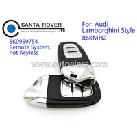 Excellent Quality Audi Smart Key Card Lamborghini Style 868mhz 8K0959754