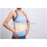 Deluxe Double Pull Lumbar Lower Back Support Brace Lumbar Support with High Elastic Soft Material