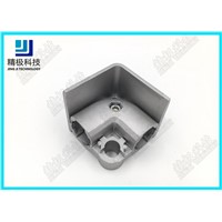 Elbow Connection with Flange Frame Aluminum Alloy Tubing Fitting OD 28mm AL-37